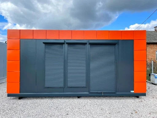 Oficina Contenedor robusto de 6 m x 3 m