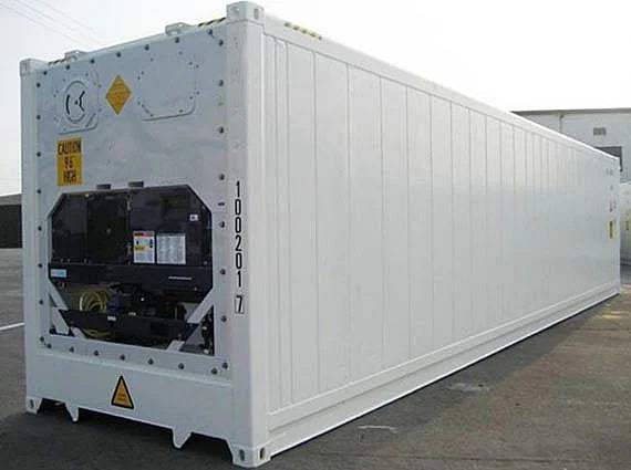 Contenedor Frigorífico 40 Pies – High Cube, Refrigeración Ajustable -25 a +25 °C