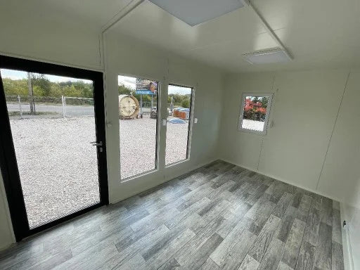 Oficina Contenedor robusto de 6 m x 3 m