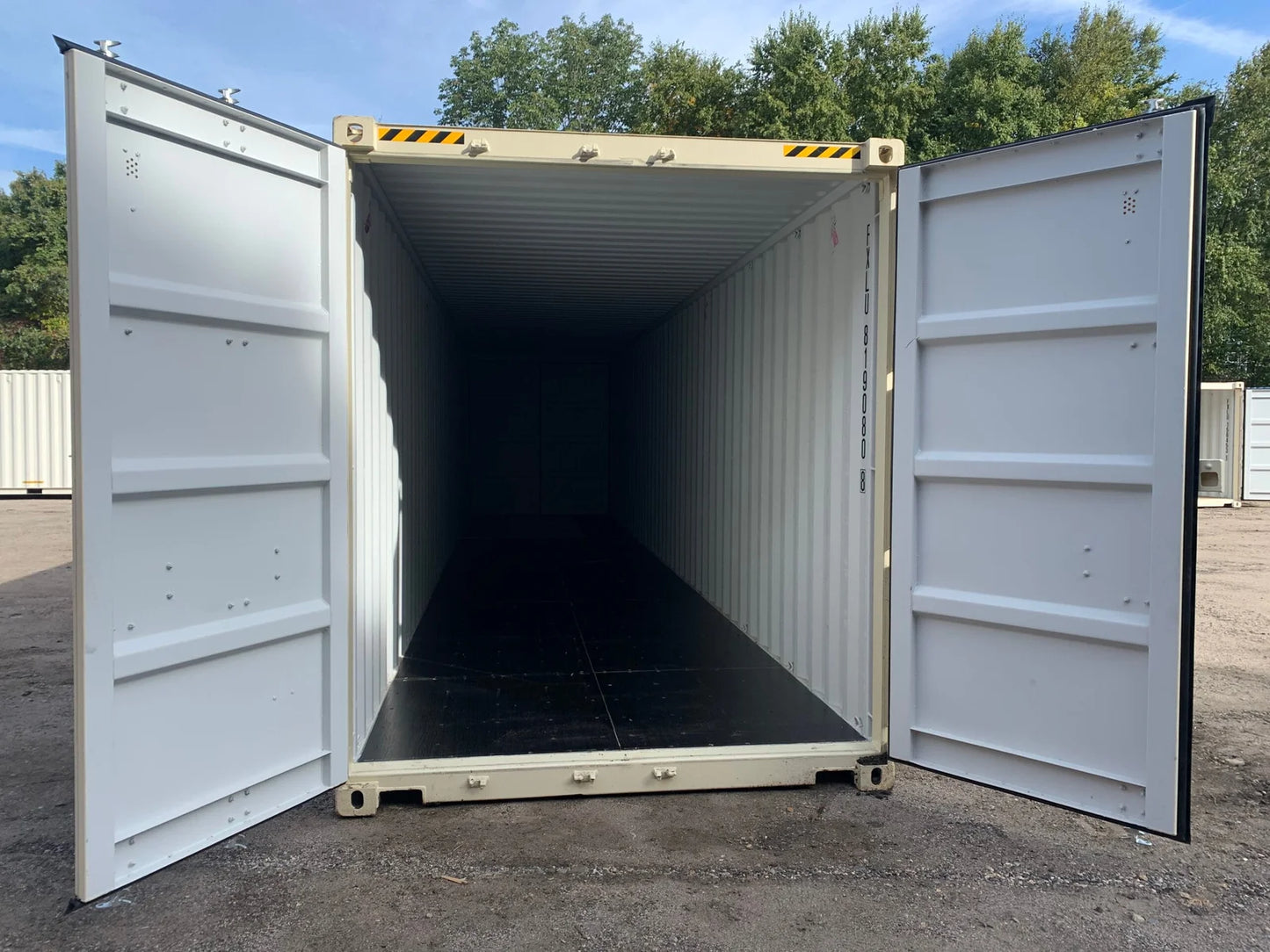 Contenedor 40 Pies High Cube Open Side – Lado Abierto – Gris – Usado Grado A