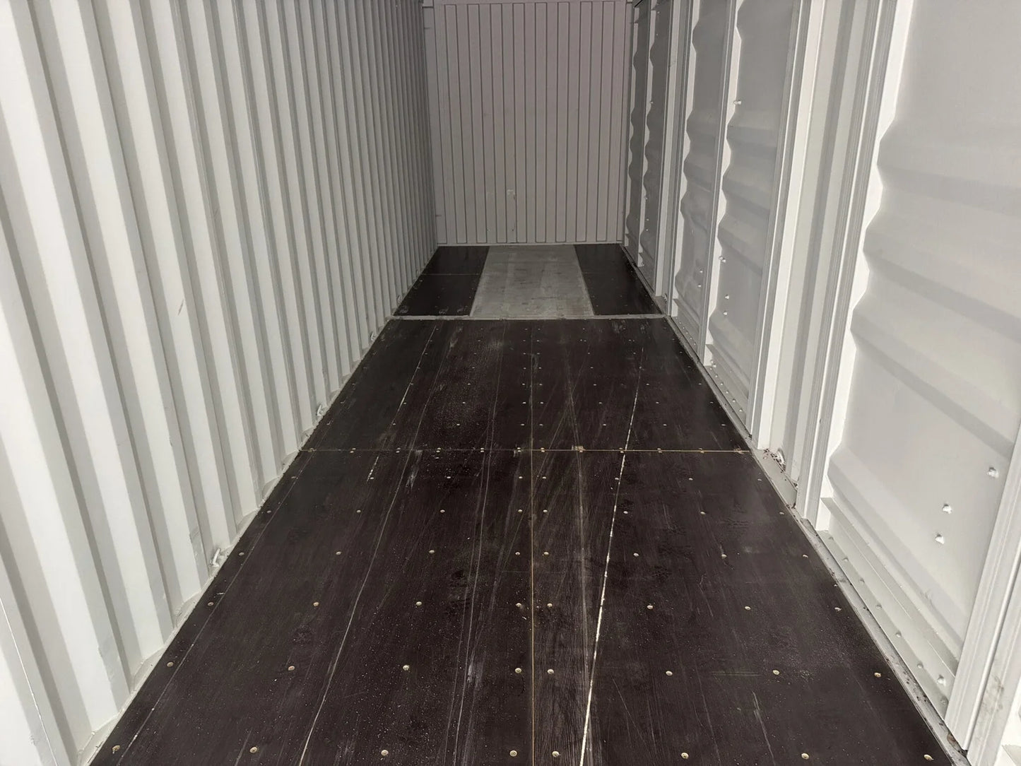 Contenedor 40 Pies High Cube con 4 Puertas Laterales – Gris – Usado Grado A