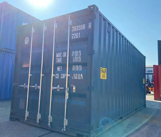 Contenedor 20 Pies Doble Puerta Contenedor 20′ Double Door – Acceso Multidireccional y Calidad IICL (Usado Grado A)