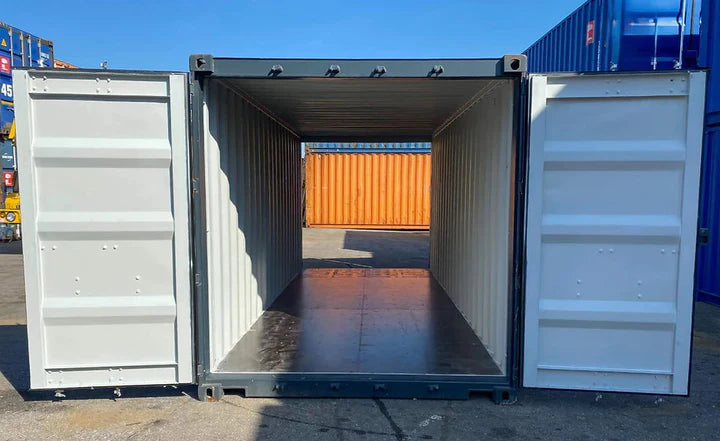 Contenedor 20 Pies Doble Puerta Contenedor 20′ Double Door – Acceso Multidireccional y Calidad IICL (Usado Grado A)