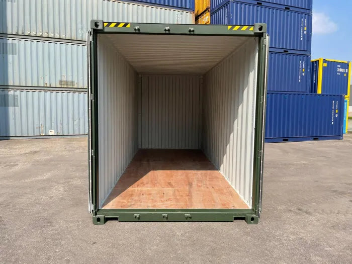 Contenedor 20 Pies High Cube – Máximo Volumen en Espacio Compacto (Usado Grado A)