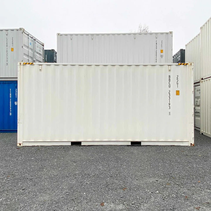 Contenedor 20 pies HC Industrial Blanco – Eficiencia Térmica y Carga de Palés (Usado Grado A)
